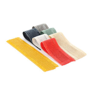 Cinta tejida de rafia PP bohemia al por mayor, estilo liso y estampado para decoración de bolsos, zapatos, sombreros, prendas y artesanías. - Product Image 3