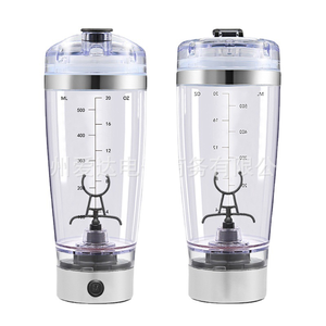 Bpa miễn phí thân thiện với môi trực tiếp uống thể thao chai nước với USB Pin điện Protein Shaker không có khối u thiết kế - Product Image 4