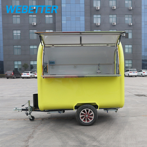 WEBETTER - Remolque <span class=keywords><strong>de</strong></span> Comida Rápida Móvil para Calle, Carrito <span class=keywords><strong>de</strong></span> Comida para Hot Dogs, Helados y Bocadillos - Product Image 3