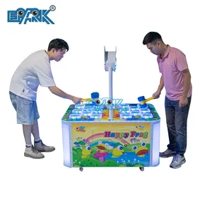 Interactive Entertainment Coin Operated Arcade Machine Happy Time Double Players Kids Whack-A-Mole Crazy Frog