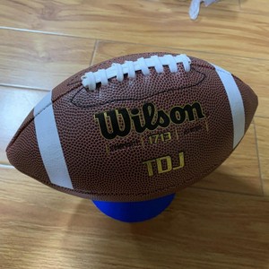 <span class=keywords><strong>Ballon</strong></span> de <span class=keywords><strong>Football</strong></span> Américain en <span class=keywords><strong>Cuir</strong></span> Composite PU Taille Officielle Taille 9 avec Logo Personnalisé - Product Image 5