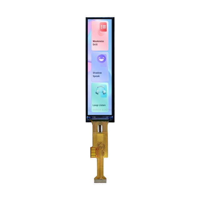 2.51 Inch High Resolution TFT LCD Module 120x480 IPS Display with Full Viewing Angle SPI LCD Modules