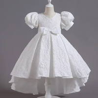 Robes de demoiselle d'honneur en tulle rose personnalisables ODM avec design élégant anti-plis pour mariage, fête d'anniversaire, enfants