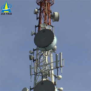 Tour de communication autoportante à 3 pieds angulaires galvanisée pour l'extérieur, 19 27 37 47M, connectivité satellite 5G 4G en zone rurale - Product Image 4
