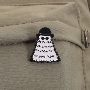 Sepupu Itt Pin Enamel karakter Monster berbulu bros gelap komedi film Lapel lencana hadiah perhiasan untuk teman penggemar - Product Image 3
