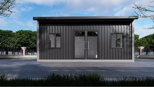 Casas Prefabricadas Blancas de Dos Pisos con Balcón y Bancas, de 20 Pies, Precio Mayorista de Fábrica 2026 - Product Image 3