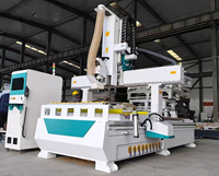 Meubles CNC Routeur Travail du bois Servo Moteur Scie de coupe 3 en 1 Scie circulaire avec Robot Machine de découpe pour menuiserie