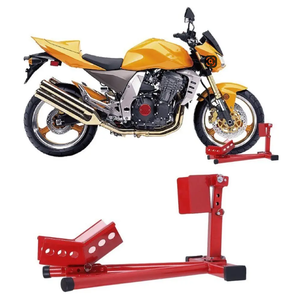 Cale de <span class=keywords><strong>roue</strong></span> réglable en acier de haute qualité <span class=keywords><strong>pour</strong></span> moto et <span class=keywords><strong>scooter</strong></span>, compatible avec les roues de 8 à 16 pouces - Product Image 4