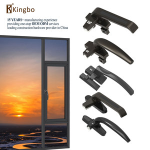 Điểm duy nhất cửa sổ xử lý 7 hình dạng phần cứng nhôm uPVC khóa xuất hiện phụ kiện kéo kim loại đẩy cấu hình thấp thay thế - Product Image 2