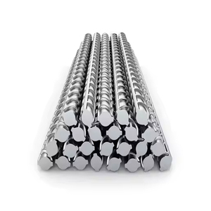 Арматура стальная рифленая <span class=keywords><strong>ASTM</strong></span> B500B, 12 мм, 25 мм, HRB400, стандарт Великобритании, для строительства, для армирования бетона, с услугой резки - Product Image 1