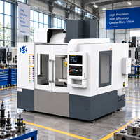 Centre d'usinage vertical CNC industriel de haute précision pour le fraisage, le perçage et le taraudage des métaux