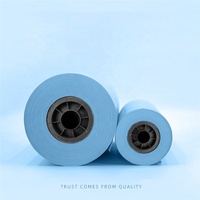 Rollo de Papel para Plotter CAD de 80 g/m², Color Azul, Tamaño A0 A1, para Impresión e Impresión por Inyección de Tinta