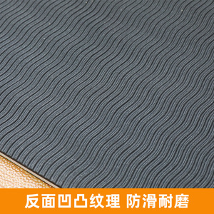 <b>Tpe</b> Yoga Mat Custom Thickness Non Slip Folding Rectangle Universal With Carrying Bag Decorative Print - Product Image 3