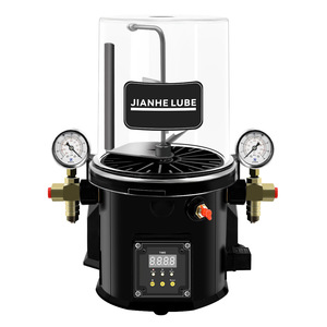 ปั๊มหล่อลื่นอัตโนมัติ Jianhe Lube ขนาด 2 ลิตร 4 ลิตร 8 ลิตร แบบ PLC ตั้งเวลาและปริมาณได้ สำหรับโรงงานผลิต - Product Image 1
