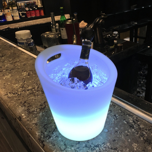 Xách tay 17L LED thay đổi màu sắc Ice <span class=keywords><strong>Bucket</strong></span> điều khiển từ xa bia <span class=keywords><strong>Wine</strong></span> Party Nhựa Cổ Điển PE Cocktail KTV bar trang trí nội thất - Product Image 3