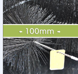 USA 4 Meter Long Telescopic <strong>Gutter</strong> Cleaning <strong>Brush</strong> Industrial/DIY White Polypropylene Bristles Eco-Friendly Stainless Steel Core - Product Image 4