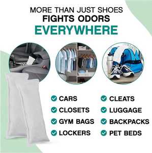 Deodorante per Scarpe 1 Confezione (2 Pezzi) - Elimina Odori, Deodorante per Ambienti, Assorbitore di Odori, Rimuovi Odori - Product Image 2