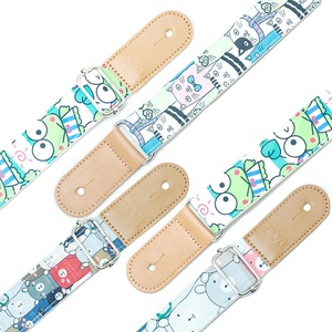Correa de Algodón Suave para Ukelele/Guitarra para Niños, Venta al por Mayor de Fábrica, Marca OEM, Personalización de Logotipo - Product Image 5