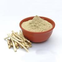 Poudre de racine de Shatavari de qualité alimentaire en gros, extrait naturel de plantes par solvant professionnel, en pot de verre Mason