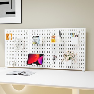 Organisateur de bureau Qinfeng Pegboard, hauteur réglable de 11 cm, pour la maison, le bureau et la chambre - Product Image 3