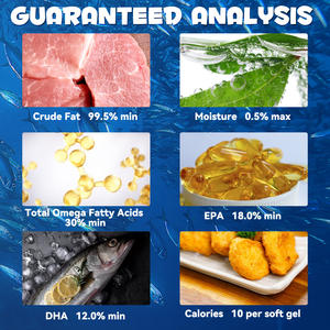 OIMMAI marque privée soutient la santé des articulations du pelage 120 chien saumon oméga 3 huile de poisson capsules de gel souple pour animaux de compagnie chiens et chats - Product Image 2