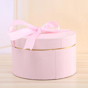 Custom Paper <b>Box</b> Round Cardboard Gift <b>Box</b> for Rose Flower Packaging <b>Wedding</b> Favor Party Favor Cardboard <b>box</b> Jewellery <b>Box</b> Case - Product Image 2