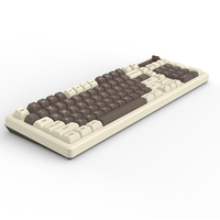 Clavier mécanique OEM 98 touches double mode filaire/sans fil, rétroéclairage RGB 2.4G/BT5.0 4000mAh pour ordinateur portable/bureau/Mac
