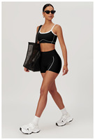Ensemble de soutien-gorge et short de sport pour le fitness ensembles d'entraînement shorts de compression ensemble de yoga pour femme nouvel arrivage