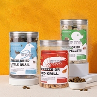 Bandes d'os cru à ingrédient unique Poisson multi-printemps Formule sans grains protéinés Friandises lyophilisées
