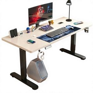 Tavolo da Ufficio Regolabile, <span class=keywords><strong>Scrivania</strong></span> per Computer Portatile, Postazione di Lavoro Moderna per <span class=keywords><strong>Casa</strong></span> - Product Image 3