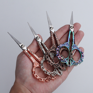 Tesoura De Costura Vintage De Aço Inoxidável De Alta Qualidade Tesoura De Corte De Tecido De Alfaiate Profissional - Product Image 3