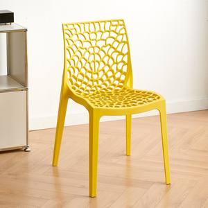 Venta al por mayor de fábrica al aire libre moderno colorido restaurante apilable PP silla de plástico para adultos - Product Image 4