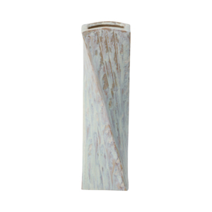 Vaso in Ceramica Moderno con Forma Scultorea Intrecciata, Vaso Decorativo Smaltato per Soggiorno e Arredamento Casa - Product Image 4