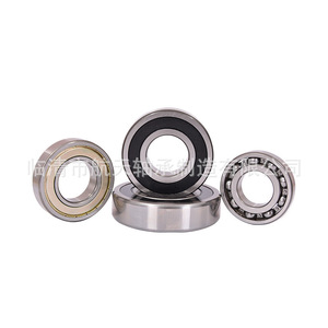 Rodamientos de Bolas de Ranura Profunda HTMW 6200 10x30x9mm P0, Acero al Carbono Métrico para Uso en Motores - Product Image 1