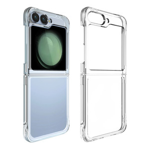เคสใสสำหรับ <span class=keywords><strong>Samsung</strong></span> Galaxy <span class=keywords><strong>Z</strong></span> <span class=keywords><strong>Flip</strong></span> 6 Flip5 Flip6 เคสแข็ง PC ป้องกันการกระแทก ฝาหลังสำหรับ <span class=keywords><strong>Samsung</strong></span> <span class=keywords><strong>Z</strong></span> <span class=keywords><strong>Flip</strong></span> 7 4 3 2 อุปกรณ์เสริม - Product Image 1