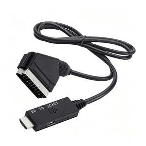 Câble <span class=keywords><strong>Convertisseur</strong></span> <span class=keywords><strong>HDMI</strong></span> vers Scart Mâle-Mâle Audio Vidéo - Vente Flash - Product Image 4