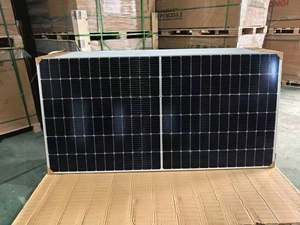 Module Solaire Monocristallin Bifacial à Double Verre Haute Efficacité Type N JA 580W 585W 590W JAM72D40 Panneaux Solaires Rotterdam - Product Image 3