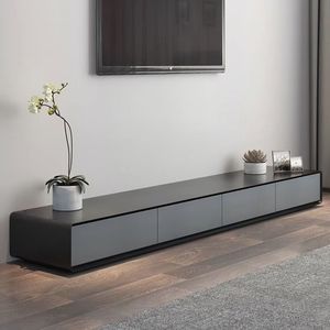Soporte de <span class=keywords><strong>TV</strong></span> ultrestrecho de madera maciza, armario de suelo Simple para sala de Estar, comedor, uso doméstico, espejo, apartamentos pequeños populares, hoteles - Product Image 5