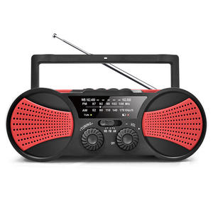 Hurricane Weather Emergency Radio with Hand Crank, Solar & 4000mAh Power Bank - Product Image 5