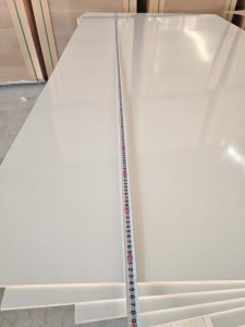 Panneau MDF <span class=keywords><strong>mélaminé</strong></span> <span class=keywords><strong>blanc</strong></span> brillant 6,5 mm, moderne, résistant à l'humidité, E1/E2, pour meubles et hôtels - Product Image 6
