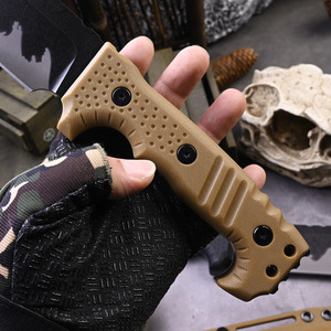 Cuchillo Bowie ML M8 de Hoja Recta para Bricolaje, Camping y Actividades al Aire Libre, con Mango de Plástico y Acero Inoxidable, Grosor de 3.9mm, Corte OEM - Product Image 4