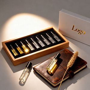 Sample <strong>Perfume</strong> Tester Vial Spray <strong>Bottle</strong> <strong>1.5ml</strong> 2ml French Snap on Crimp Pump Atomizer Glass Parfum <strong>Bottle</strong> With Logo and Box - Product Image 1