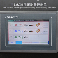 High Precision Digital Triaxial Test Apparatus for Soil Testing