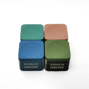 Tiza de billar Premium Pro para un rendimiento impecable, paquete combinado con marca personalizada, oferta especial Hola <span class=keywords><strong>Champion</strong></span>, verde/rosa/gris/azul - Product Image 4