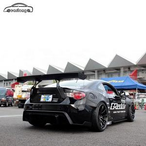 Kit de carrocería de coche, alerón trasero de fibra de carbono Real estilo <span class=keywords><strong>GT</strong></span> para Subaru BRZ <span class=keywords><strong>Toyota</strong></span> 86 GT86, directo de fábrica - Product Image 4