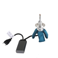 Led de phare de voiture sans ventilateur h7 h4 h11 ampoules de phare de voiture h15 avec cuivre rouge