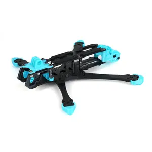 2024 Hot sales customize steele carbon fibre fpv drone 5 inch frame