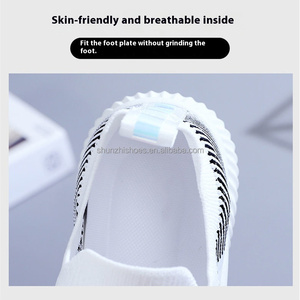 2024 zapatos modernos de estilo coreano cómodos e informales personalizables para mujer OEM con Botín para caminar diseñados por su propia marca - Product Image 6