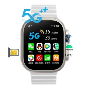 ساعة ذكية جديدة S8 Ultra IP67 مقاومة للماء 4g Android Os Sim Card Wifi 4gb Ram 64gb Rom Ultra ساعة ذكية