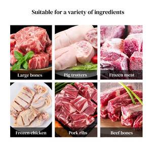 Cortador de huesos de carne industrial Máquina de preparación de alimentos de buena calidad para carne y pescado - Product Image 2